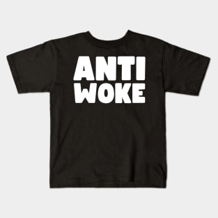 Anti Woke Kids T-Shirt